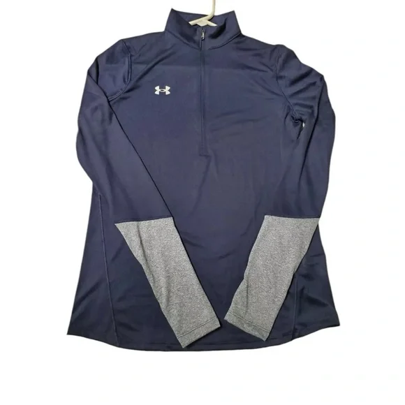 Under Armour Women's Blue and Gray Top - Picture 2 of 13